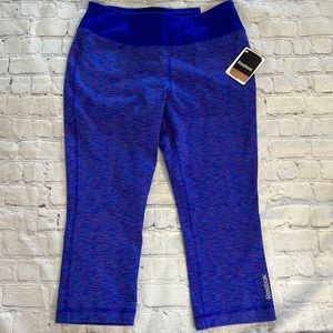 Reebok stretch cotton workout Capri legging